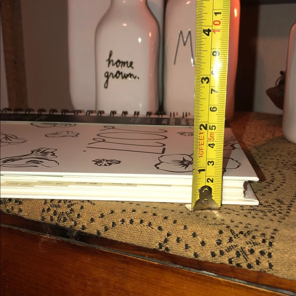 Rae Dunn 2027 Spiral 17 Month Planner August 2026-December 2027 (Flowers)
